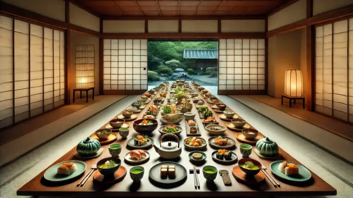 Kaiseki-Dinner – Ein Meisterwerk der japanischen Küche