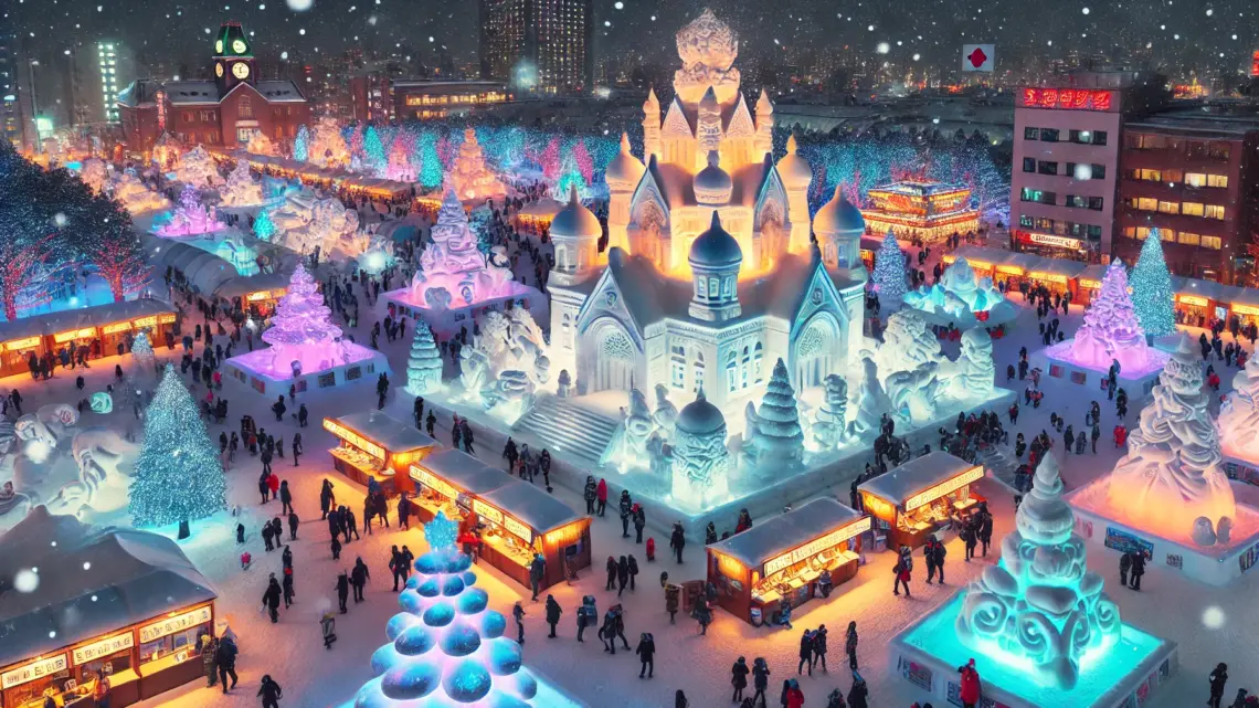 Das Schneefestival in Sapporo: Ein Winterwunderland der Superlative