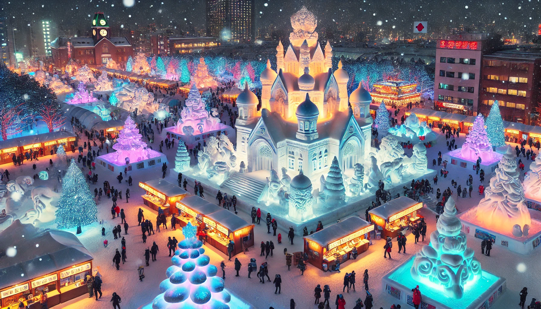 Das Schneefestival in Sapporo: Ein Winterwunderland der Superlative