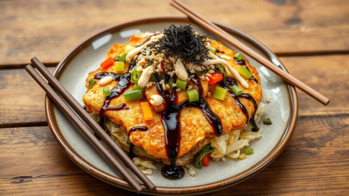 Okonomiyaki Rezept – Japanischer Gemüsepfannkuchen