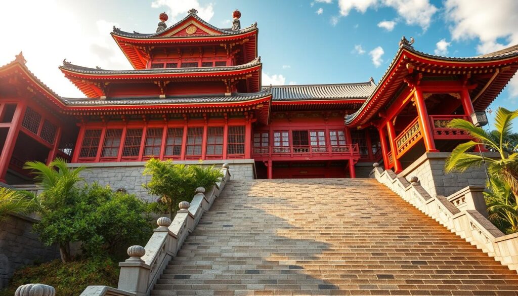 Architektur von Shuri Castle