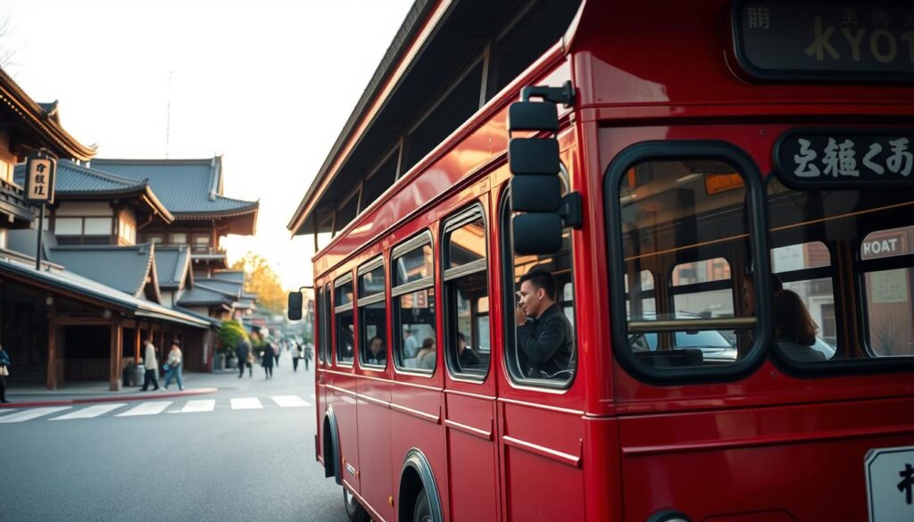 Bus in Kyoto Bus in Kyoto