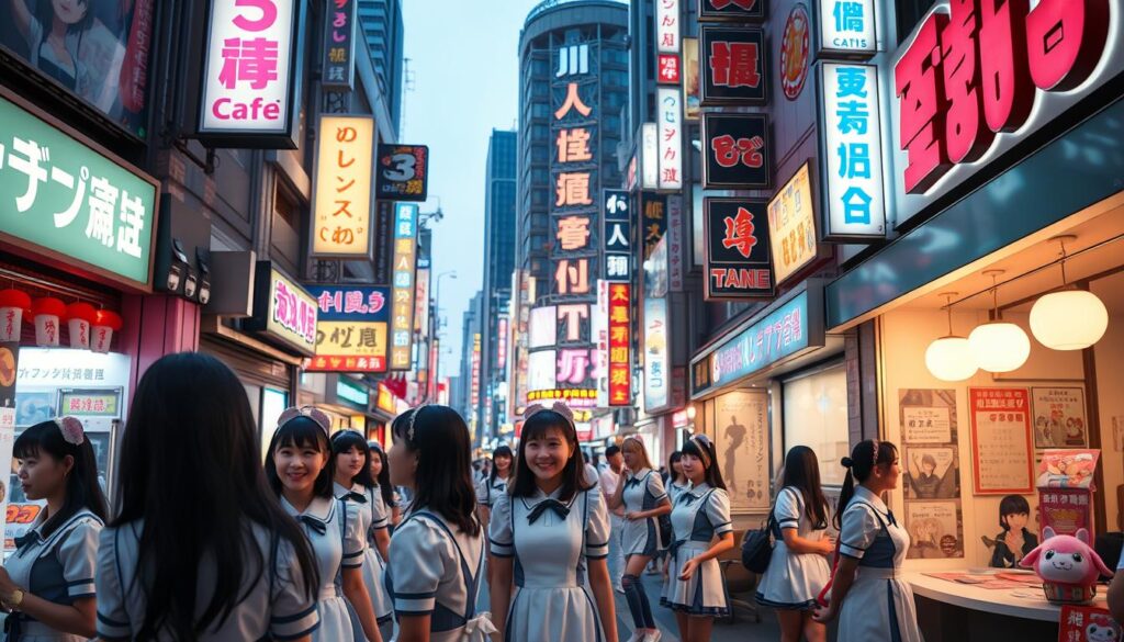 Maid Cafes in Akihabara