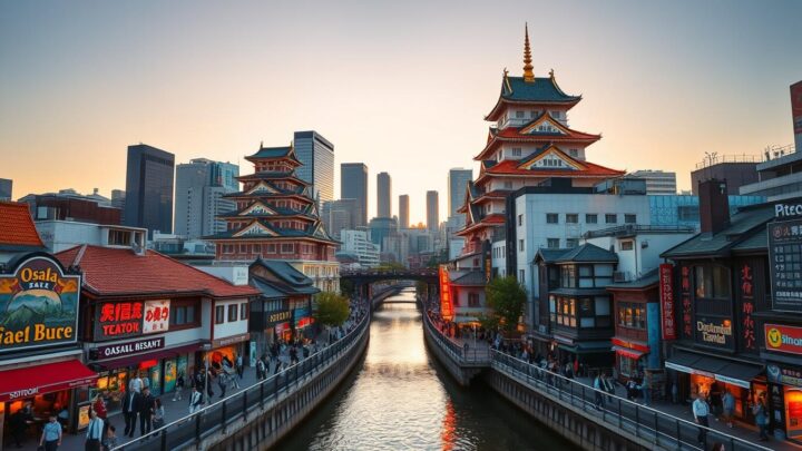 Osaka Sehenswürdigkeiten – Highlights der Hafenstadt