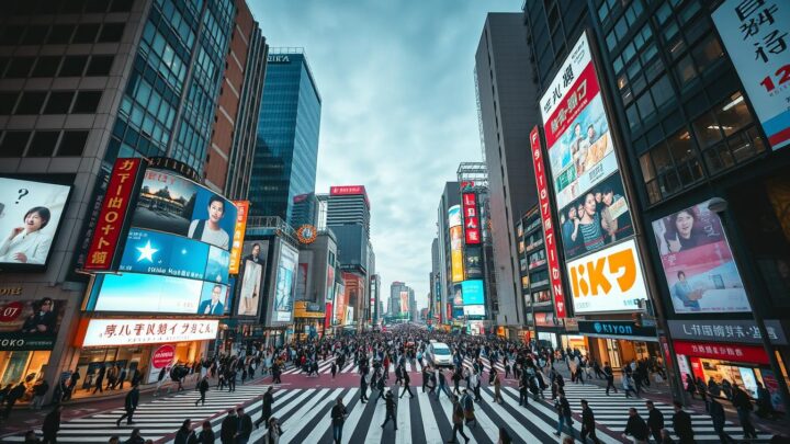 Shibuya Crossing: Die berühmte Kreuzung in Tokio entdecken