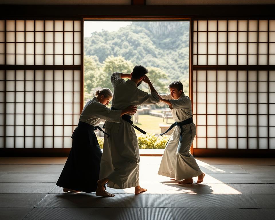 Aikido Kampfkunst Bewegungsformen