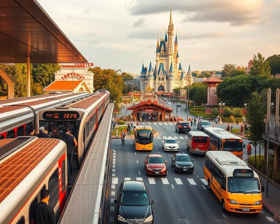Anreise Tokyo Disneyland Verkehrsverbindungen