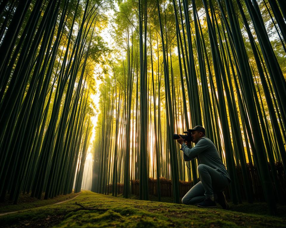 Arashiyama Bambuswald Fotografie