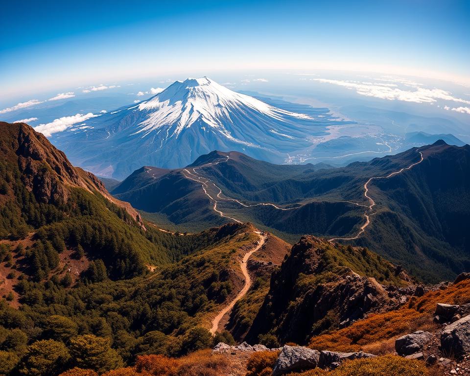 Aufstiegsrouten Mount Fuji