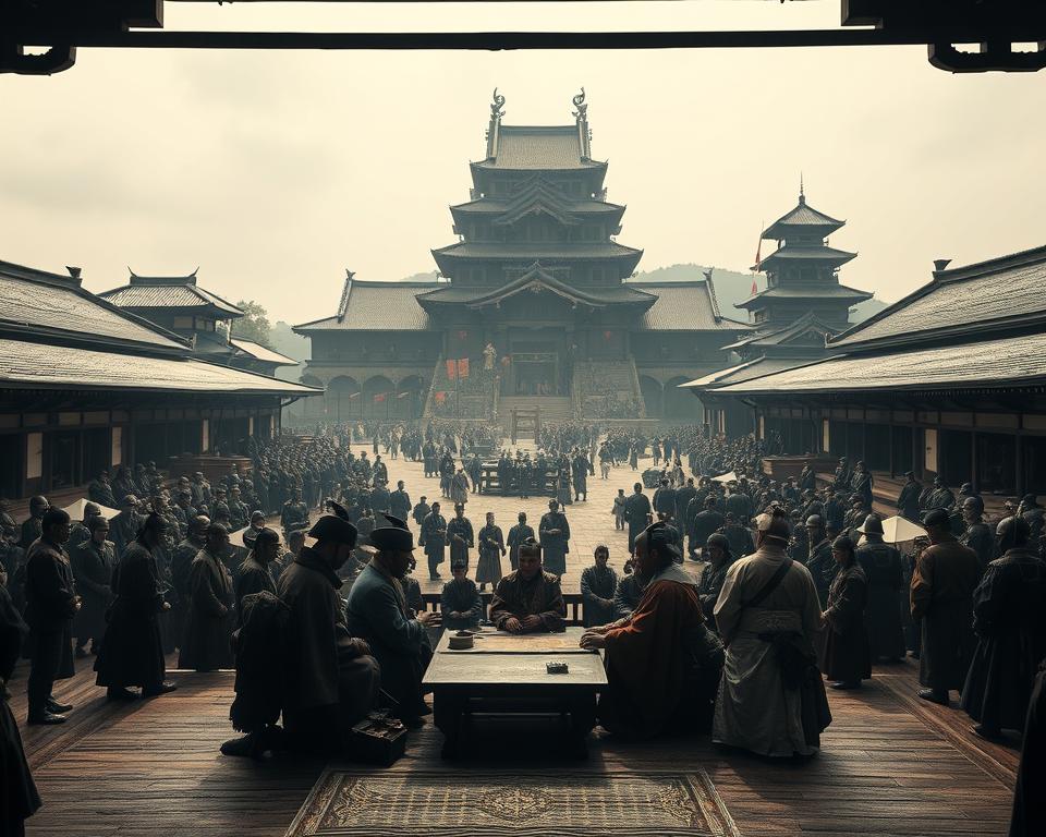 Bakuhan-System in feudalem Japan