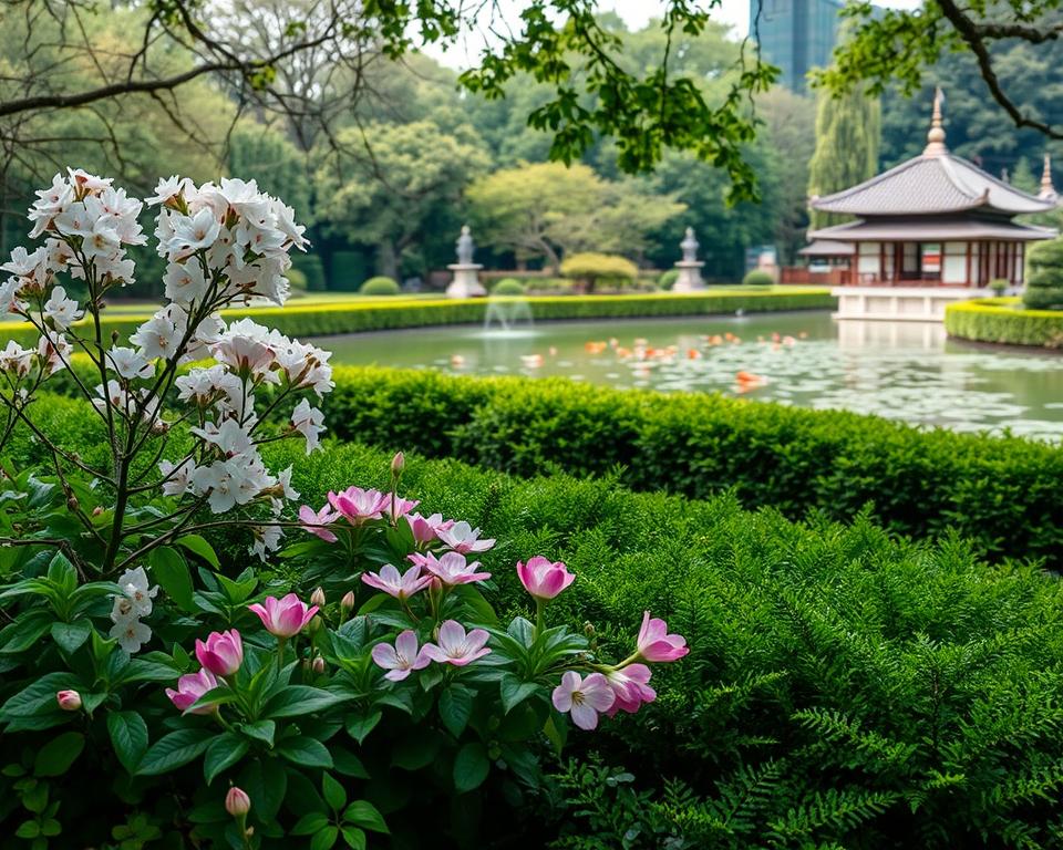 Biodiversität im Hamarikyu Park
