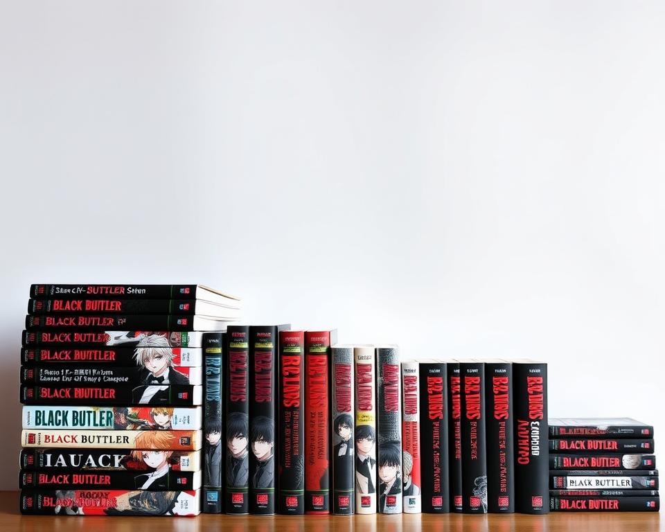 Black Butler Manga Veröffentlichungschronologie
