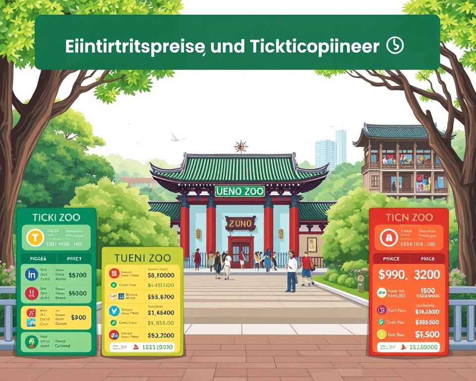 Eintrittspreise Ueno Zoo Tickets