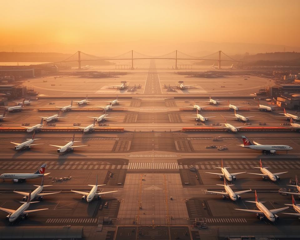 Flugverbindungen am Kansai International Airport