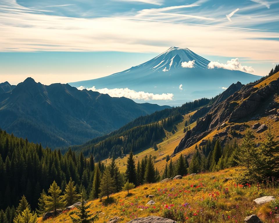 Fuji Klimazonen und Höhenmessung