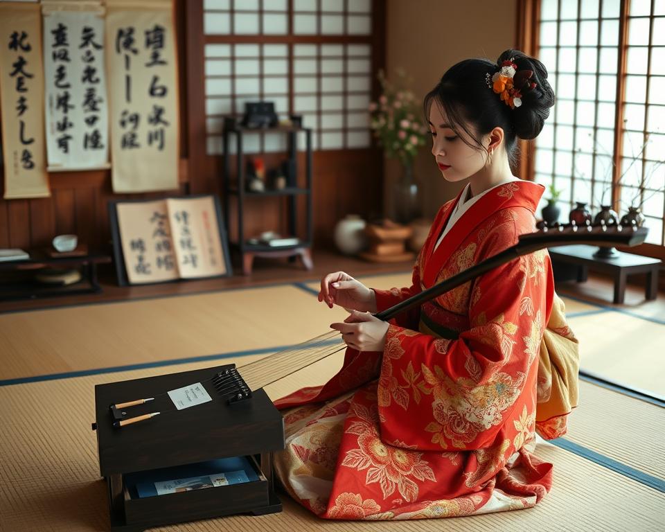 Geisha-Ausbildung Traditionelle Künste