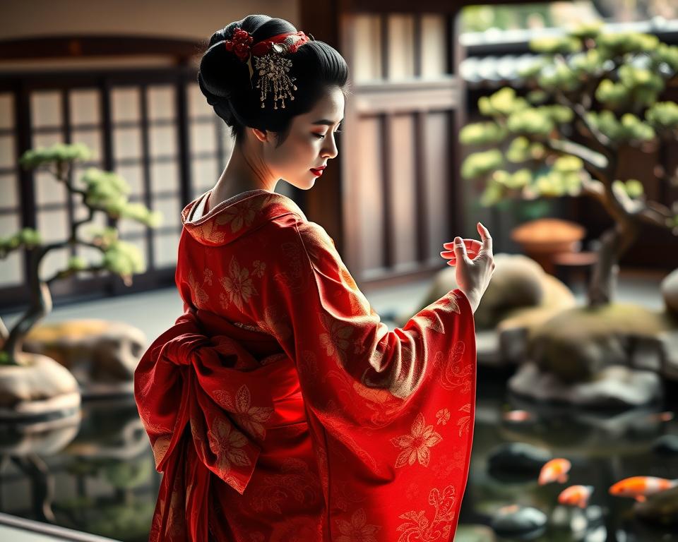 Geisha-Künste und traditionelle japanische Unterhaltung