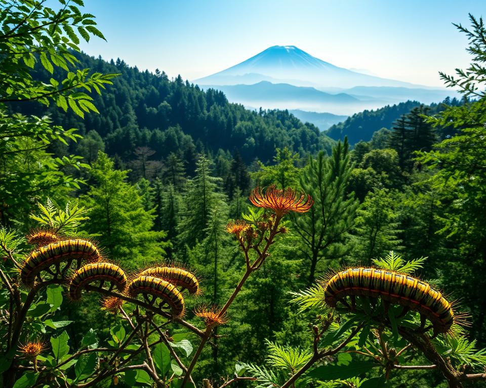 Giftige Raupenarten in Japan Giftige Raupenarten in Japan