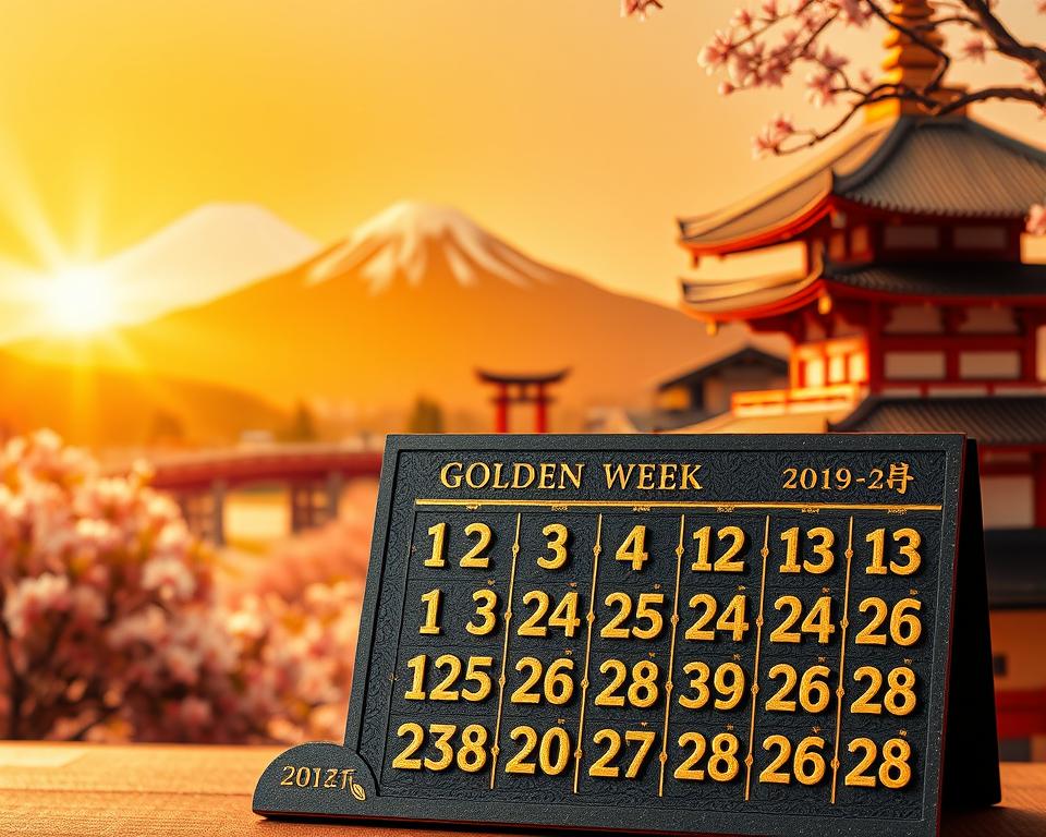 Golden Week Termine im japanischen Kalender