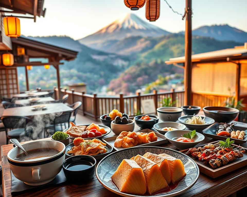 Hakone Küche Spezialitäten