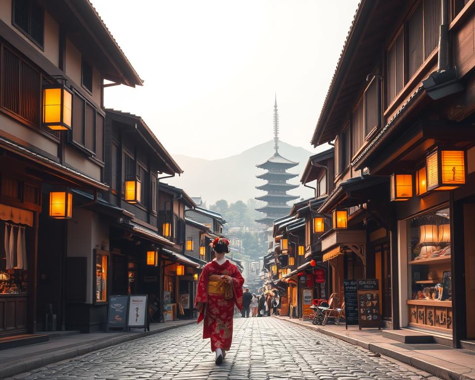 Hanamachi Geisha-Viertel