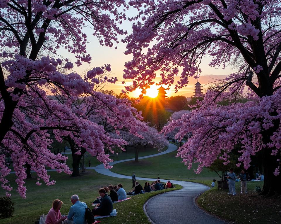 Hanami Kirschblütenfest in Japan Hanami Kirschblütenfest in Japan