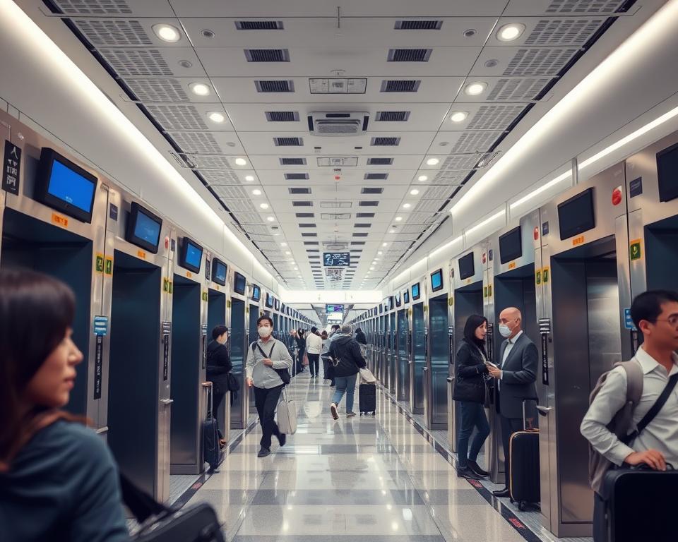 Haneda Airport Sicherheitstechnologie