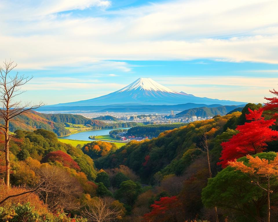 Jahreszeiten in Japan Überblick