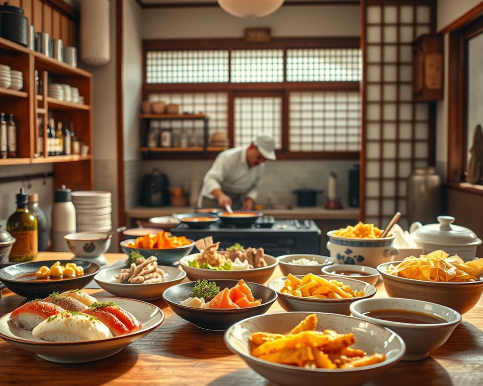 Japanische Küche Traditionelle Gerichte