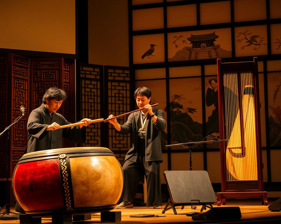 Japanische Musikinstrumente Kulturerbe