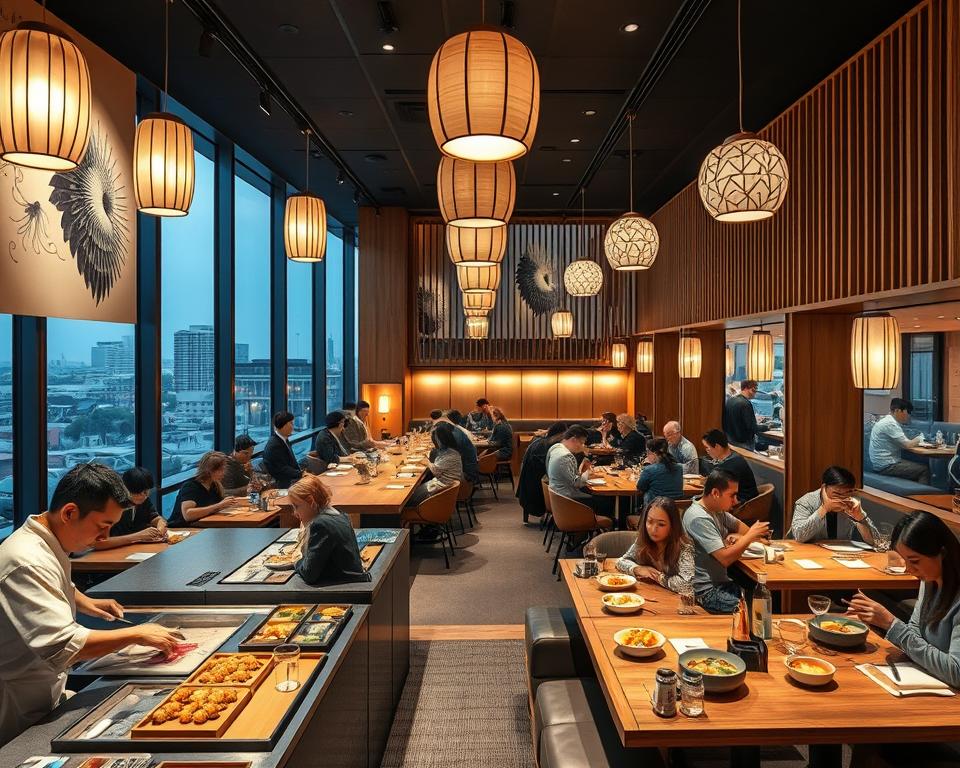 Japanische Restaurants in deutschen Großstädten