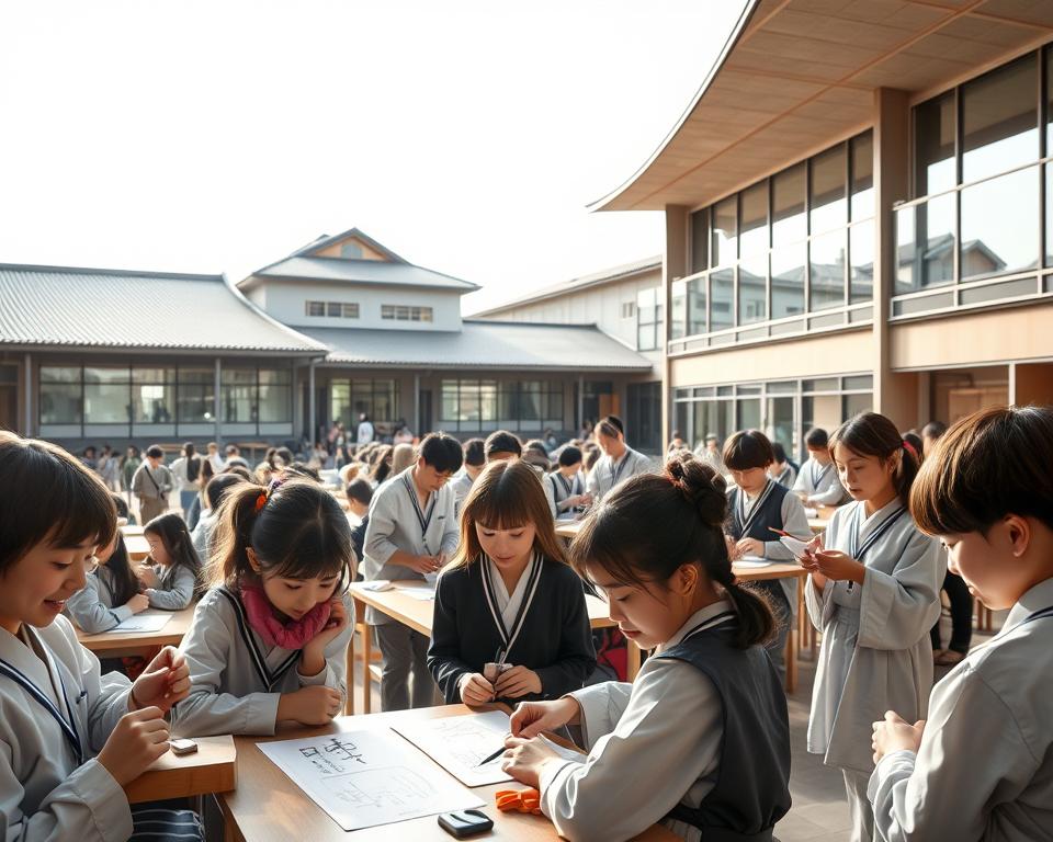 Japanische Schulaktivitäten in Deutschland