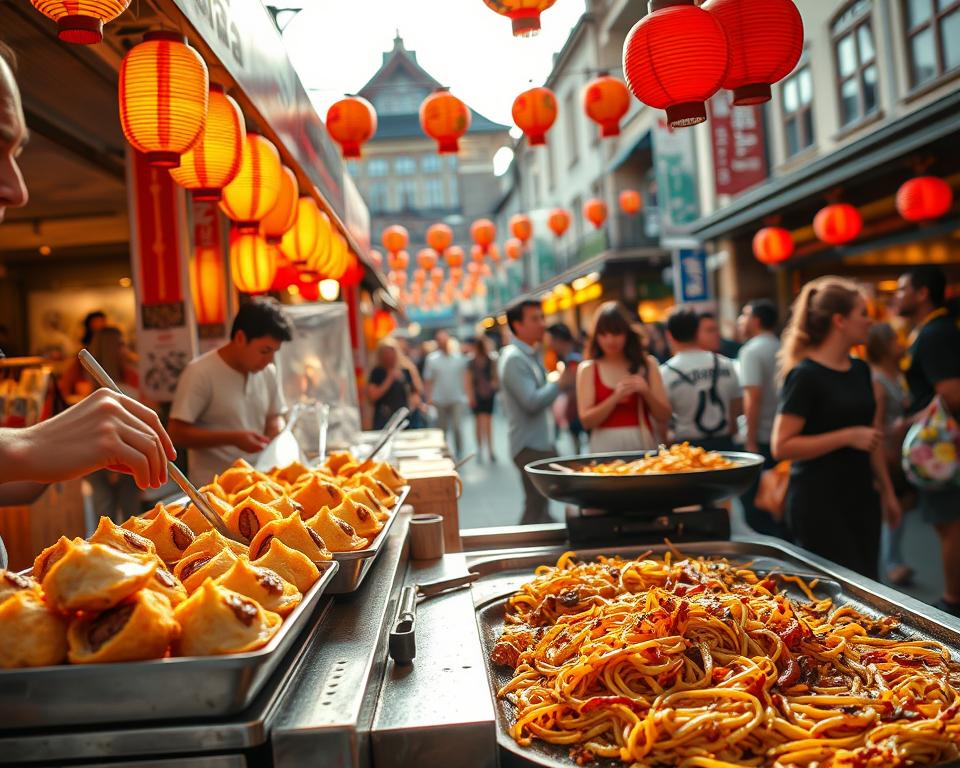 Japanische Streetfood Spezialitäten