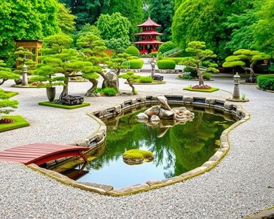 Japanischer Garten Düsseldorf Zen-Garten