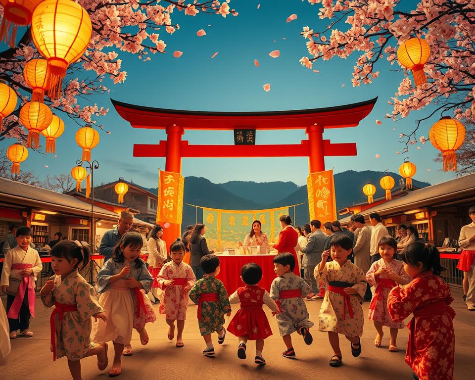 Japanischer Kindertag Kodomo no Hi Feier