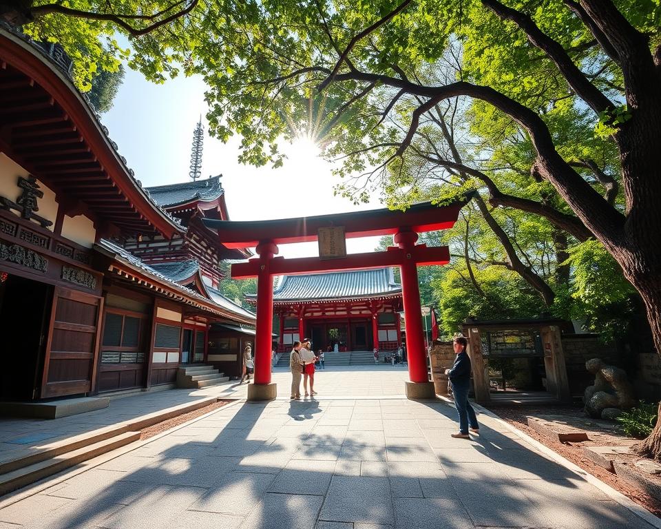 Kamakura spirituelle Tempel und Schreine