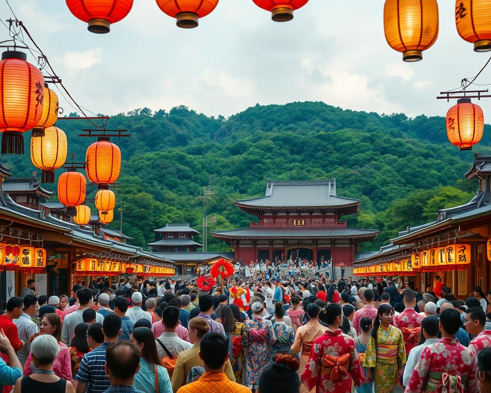 Kiyomizu-dera Tempelfestivals Kiyomizu-dera Tempelfestivals