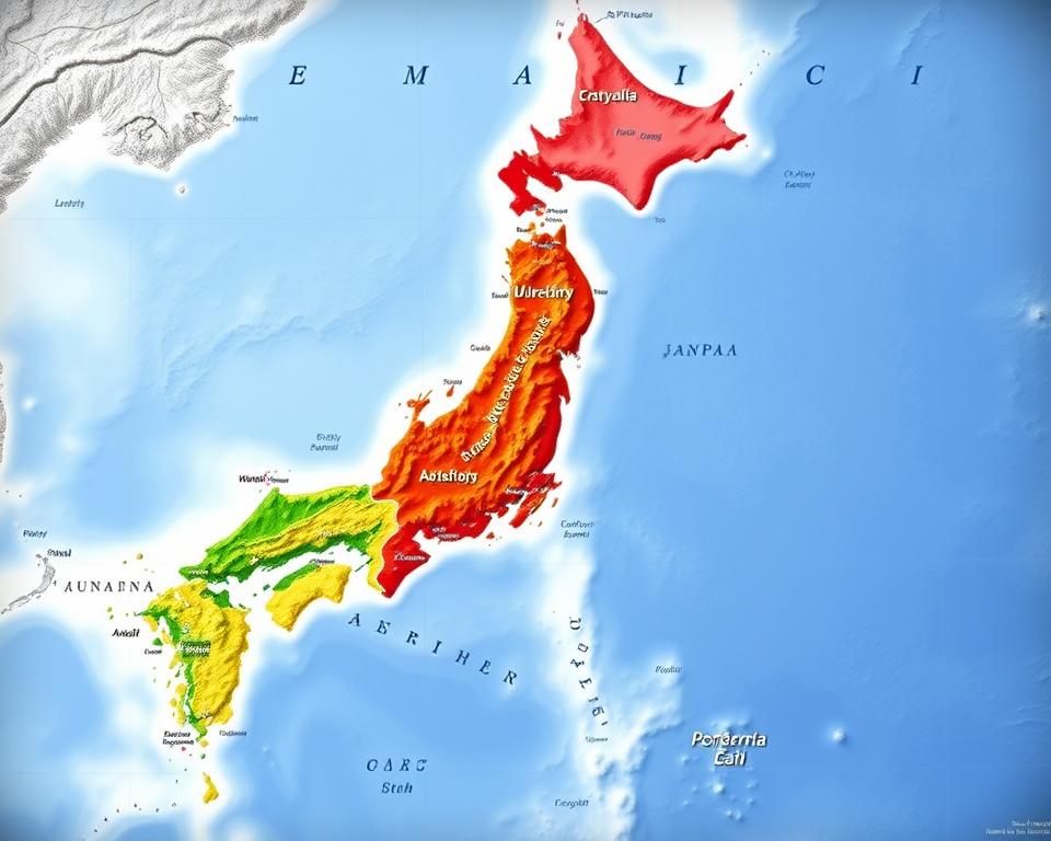 Klimazonen Japan Übersicht