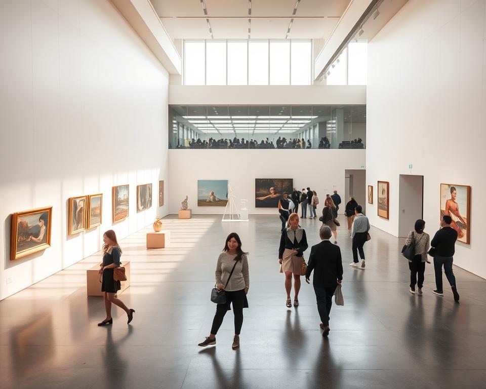 Kunstgalerien in Tokio Ausstellungsraum