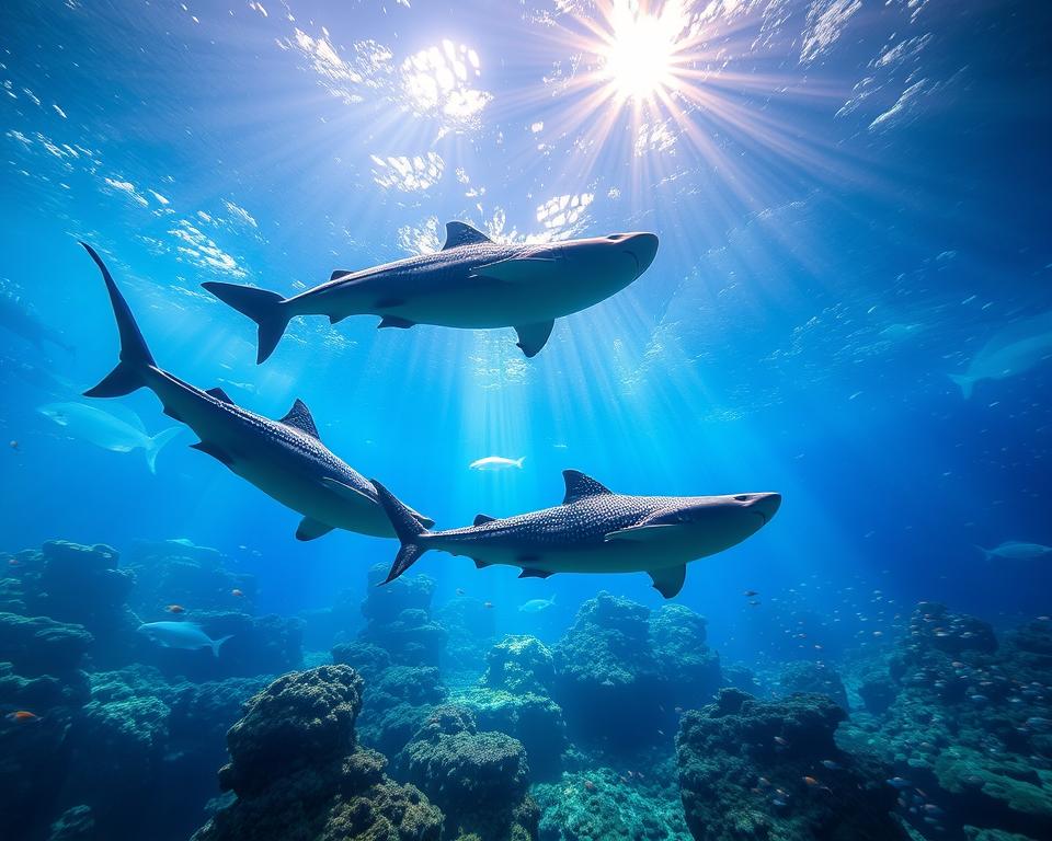 Kuroshio-Großtankbecken Walhaie Kuroshio-Großtankbecken Walhaie