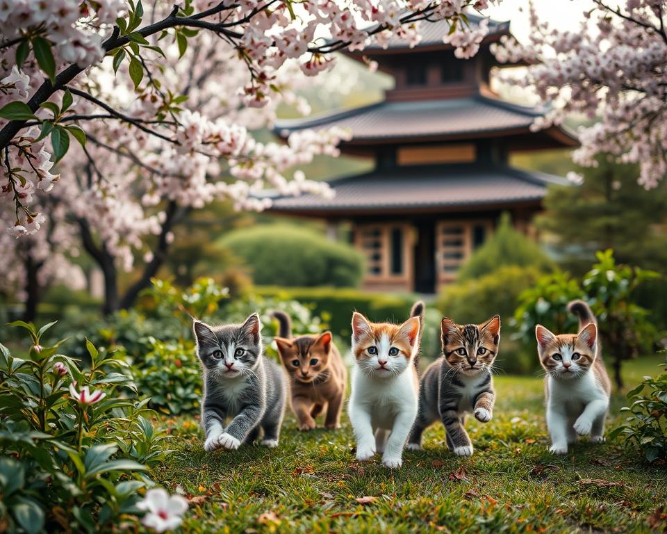 Kurze japanische Katzennamen