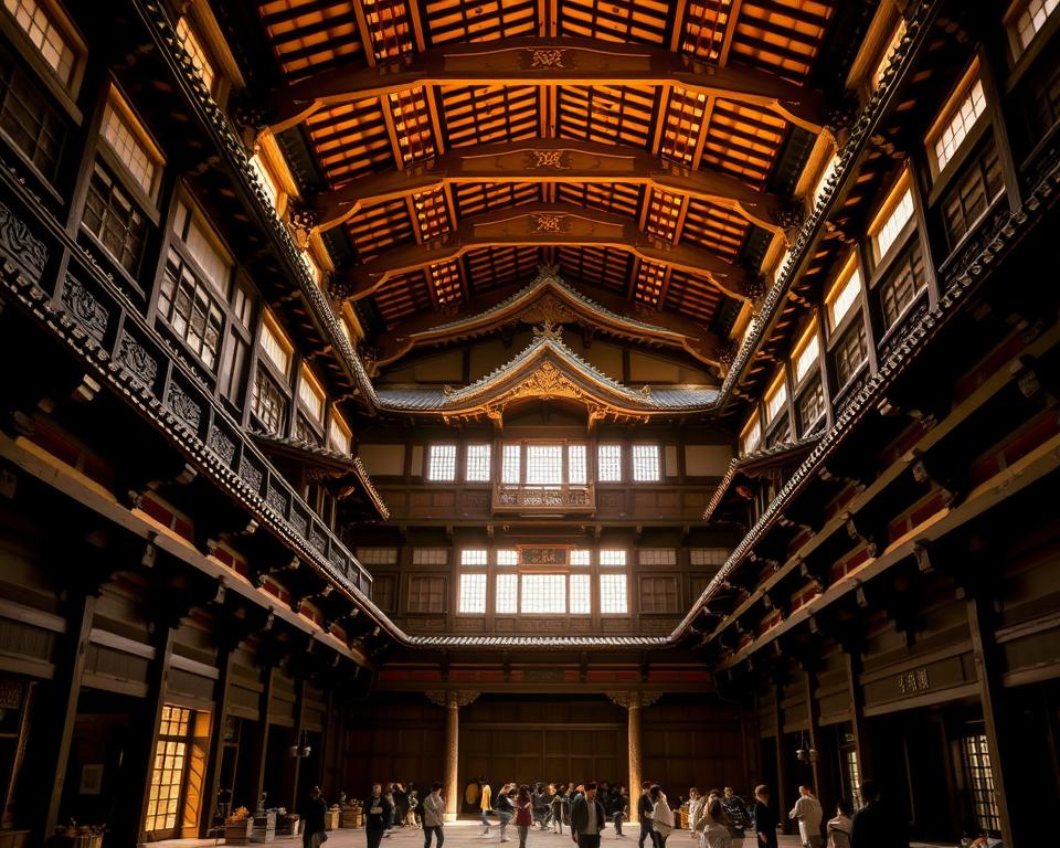 Matsumoto Castle Innenansicht