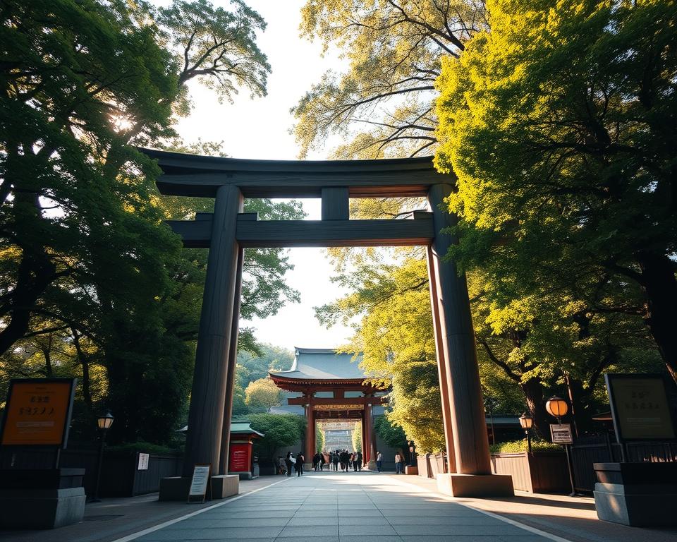 Meiji Jingu Torii-Tor