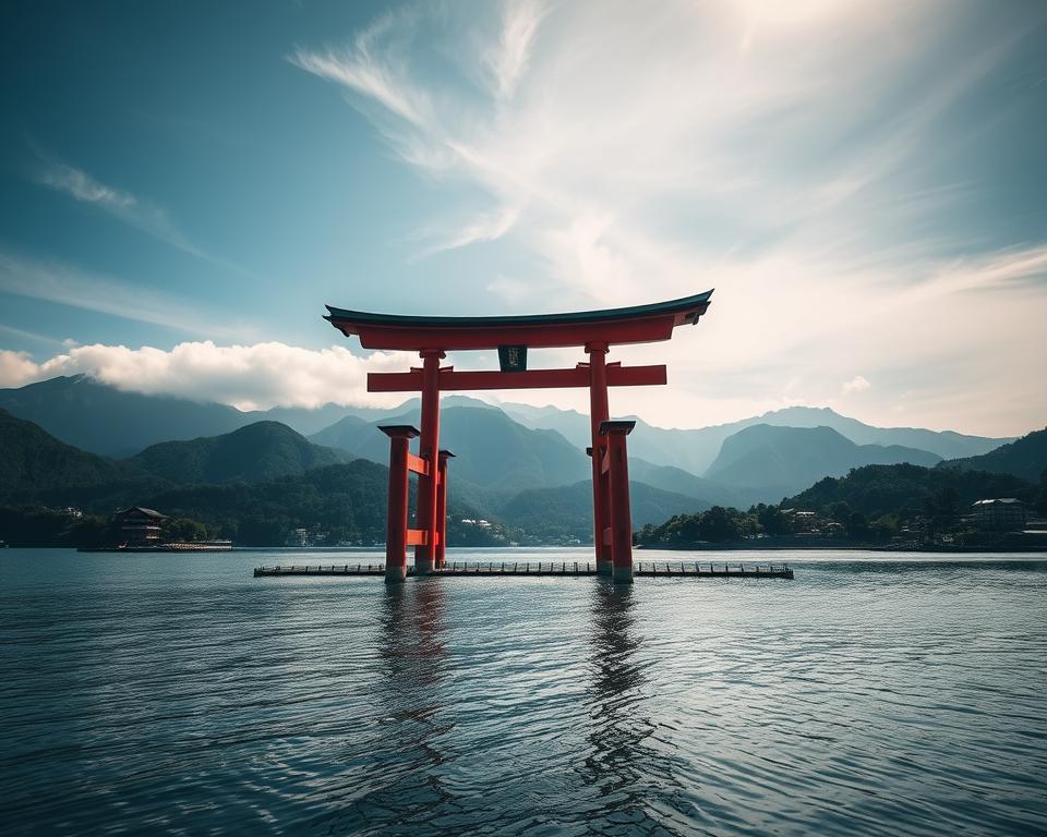 Miyajima Torii Fotografie Perspektiven