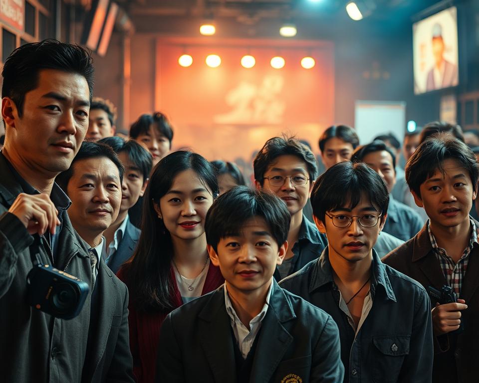 Moderne japanische Schauspieler in aktuellen Filmproduktionen