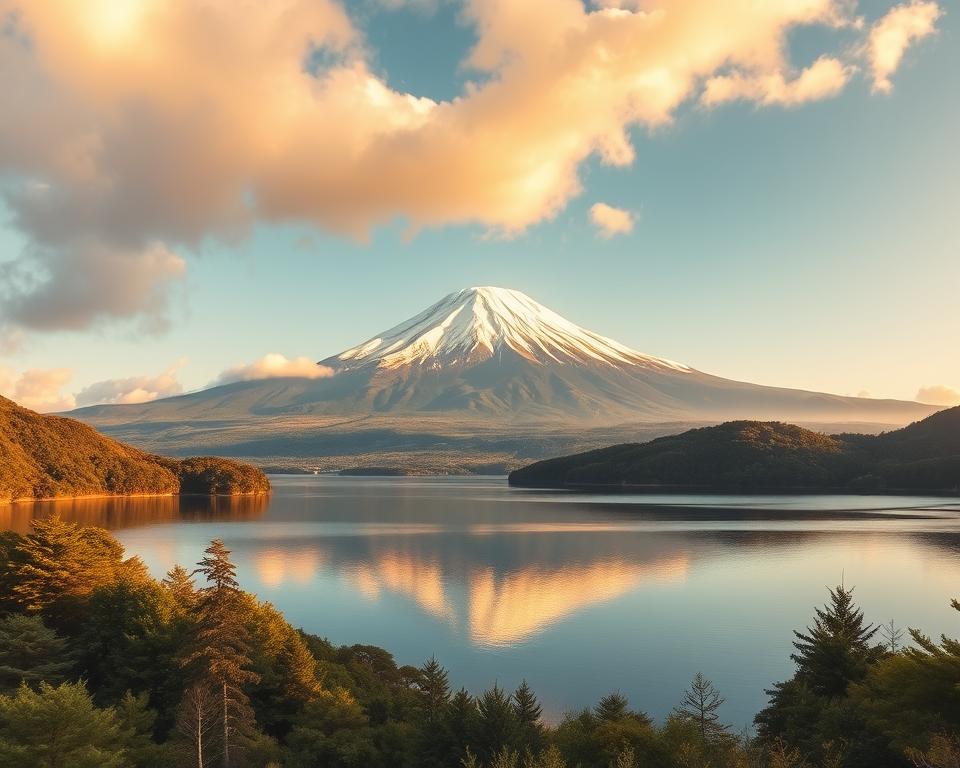 Mount Fuji Aussicht in Hakone
