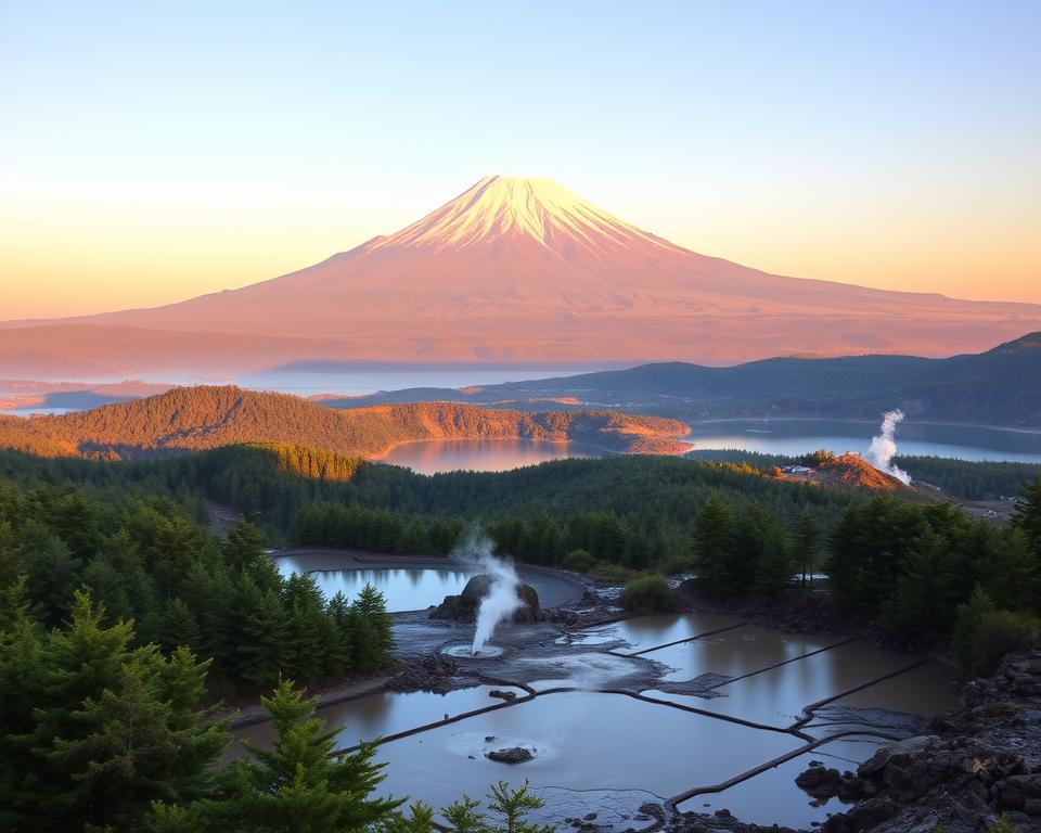 Mount Fuji im Fuji-Hakone-Izu Nationalpark Mount Fuji im Fuji-Hakone-Izu Nationalpark