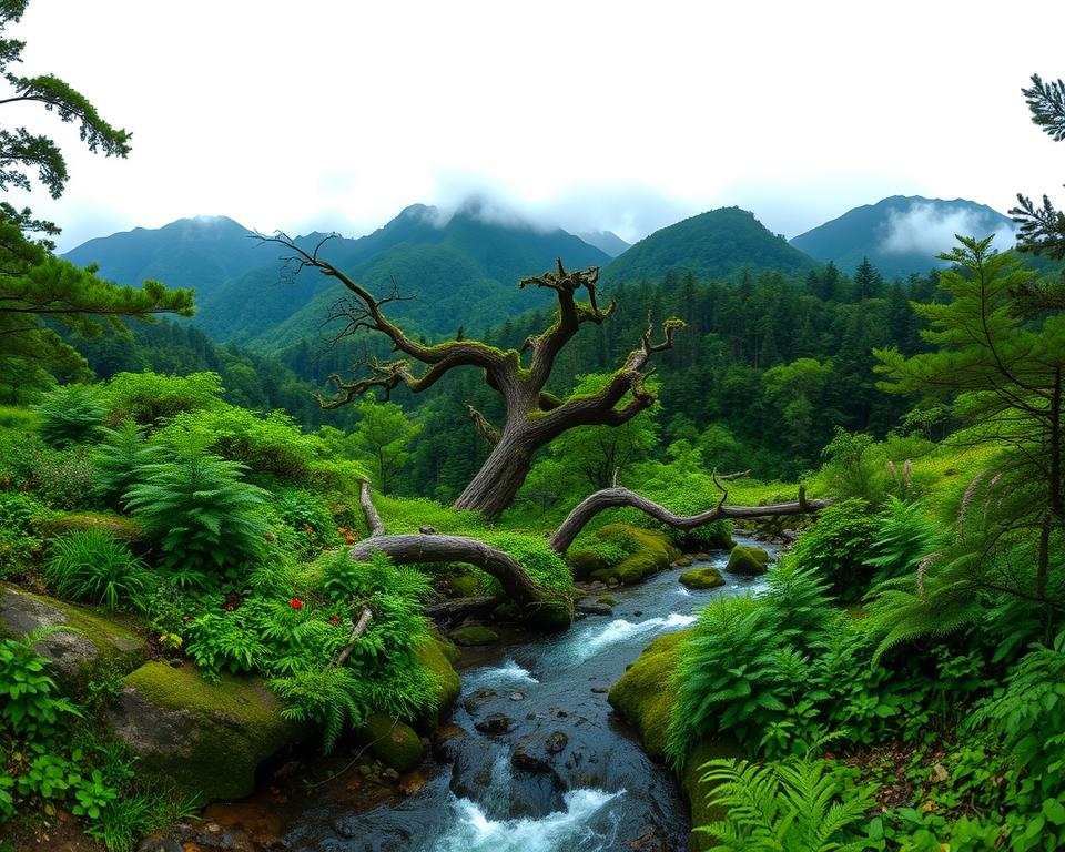 Nikko-Nationalpark Naturlandschaft