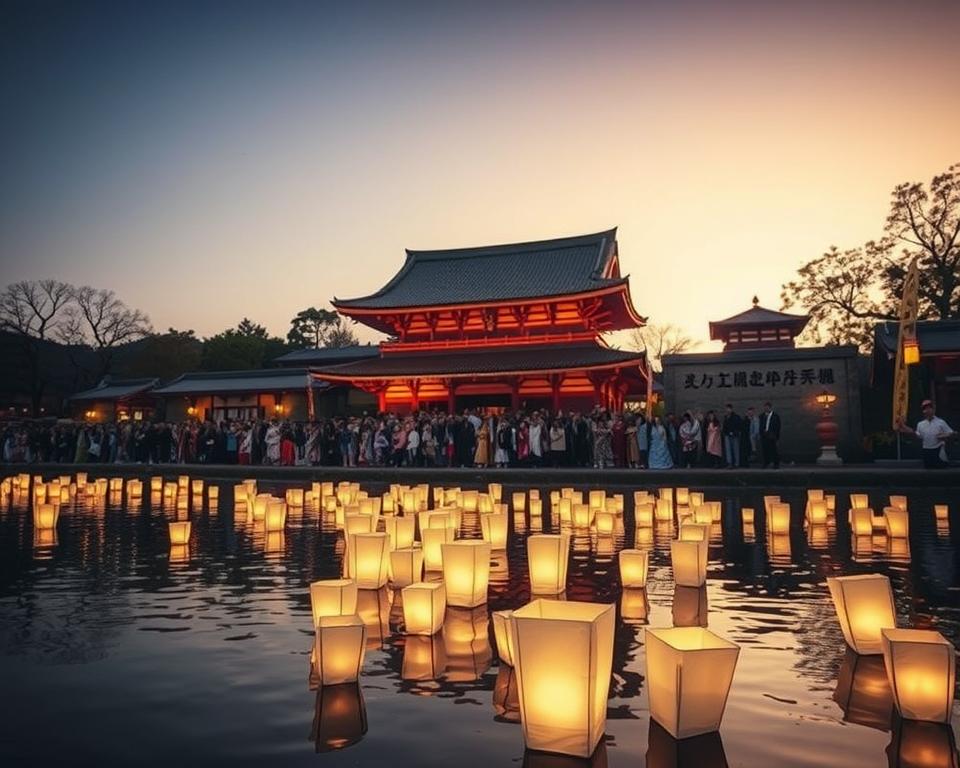 O-Bon Festival Laternenzeremonie