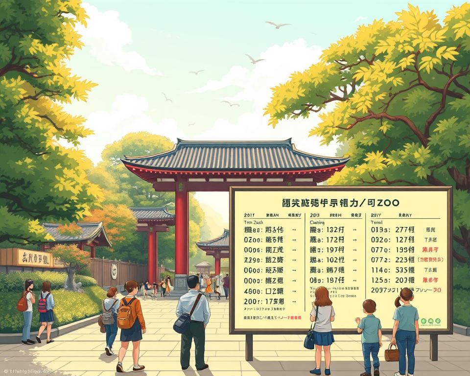 Öffnungszeiten Ueno Zoo